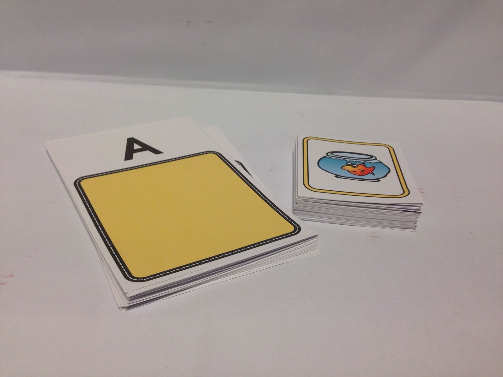 Letters and Pictures – Beginning Phonics Matching Kit – Montessori Inspired