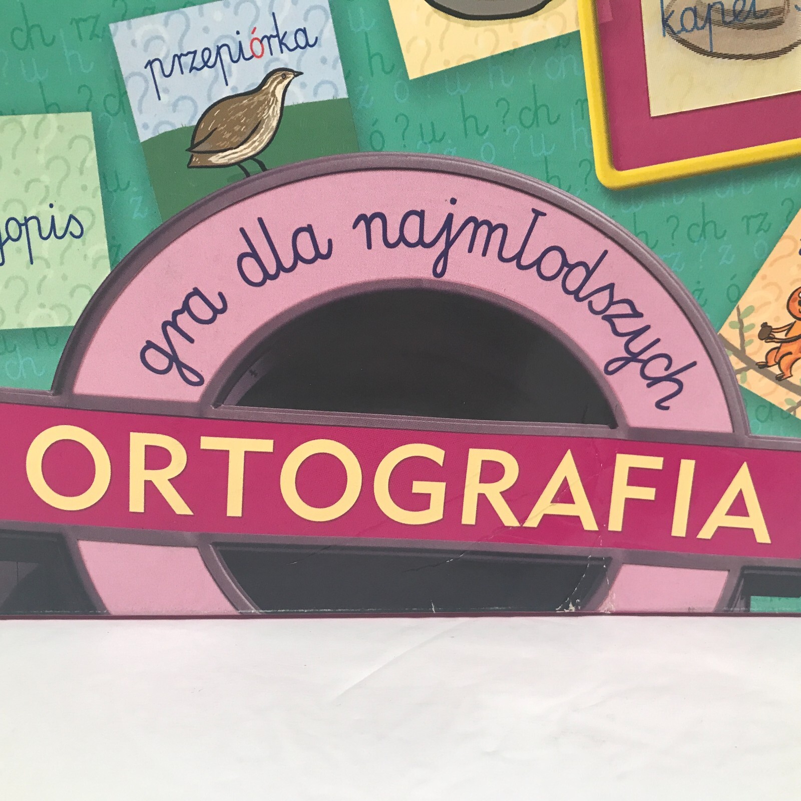 Lot Of 3 Polish Language Gra Pamieciowa Matching Games ABC Ortografia ch?h u?o