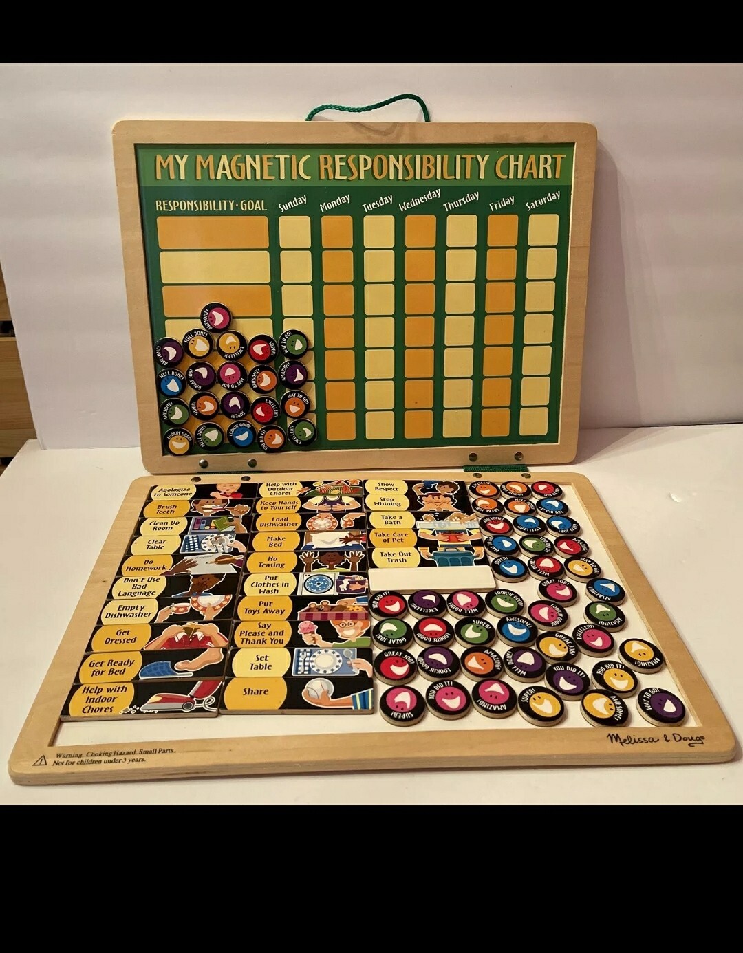 Melissa & Doug My Magnetic Responsibility Chart