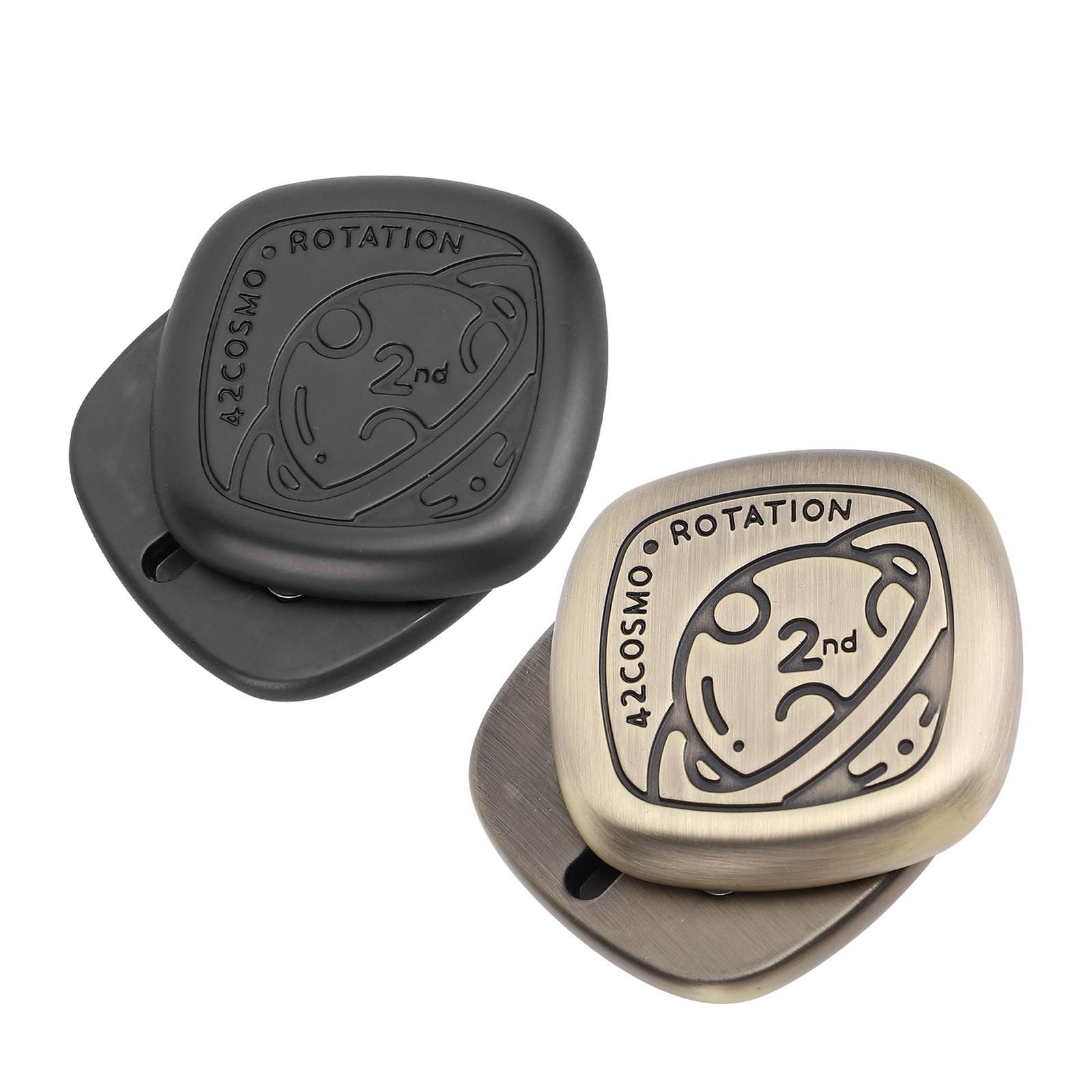 Fingertip Slider Four Way Rotating Push Card Metal Magnetic Fingertip Slider