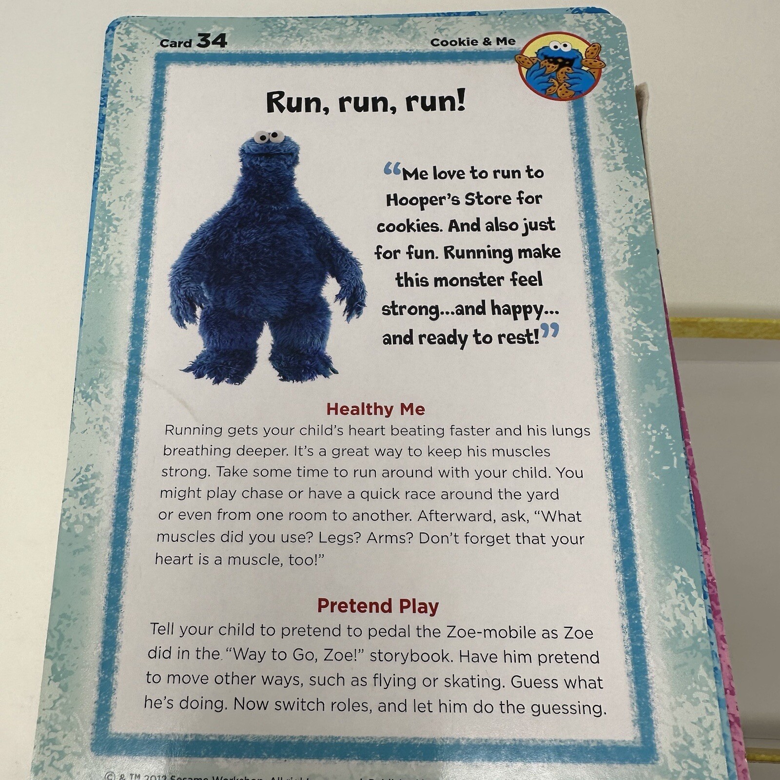 Sesame Street Elmo’s Learning Adventure Flash Cards 300+ Educational Cards 2010