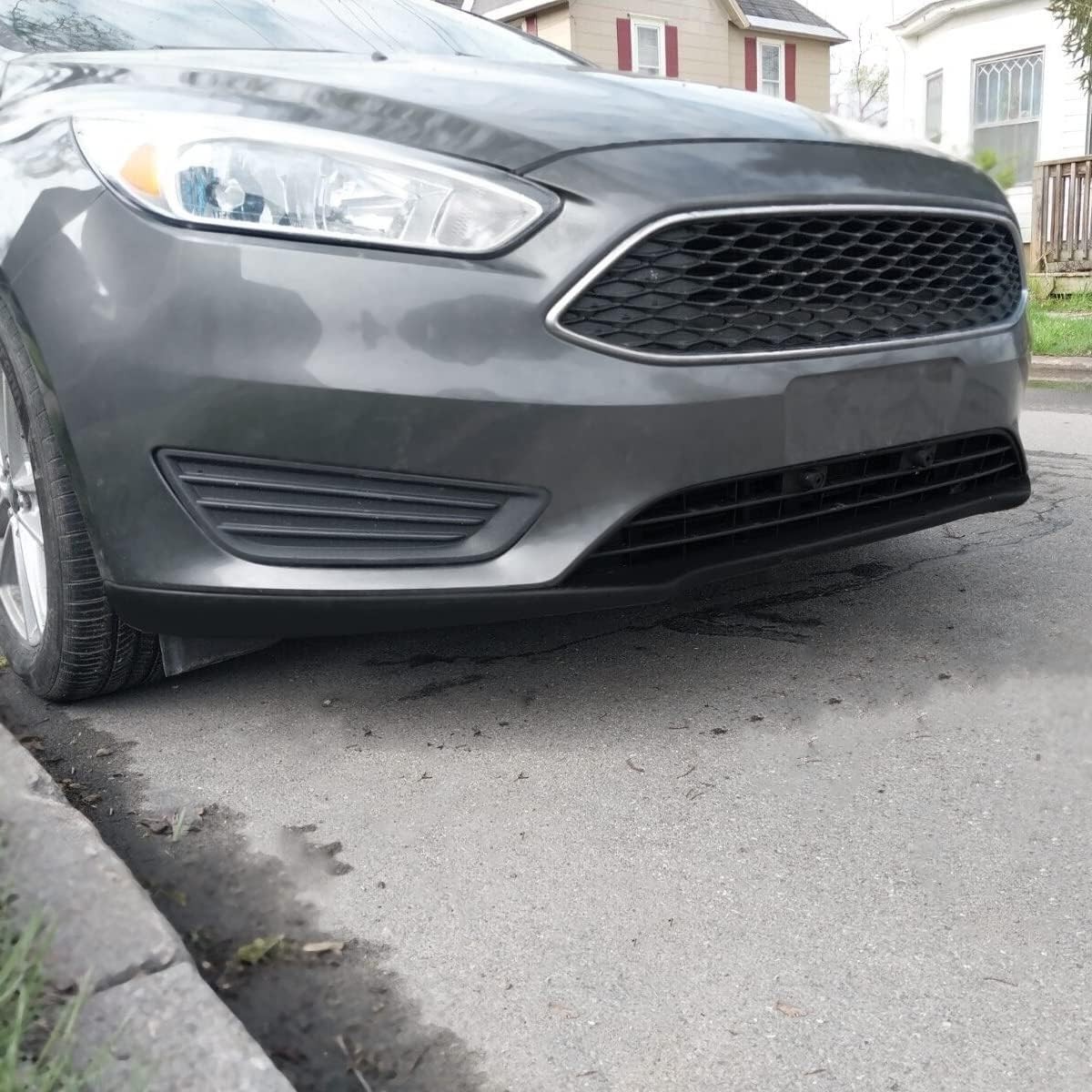 Front Bumper Valance Lower Grill Compatible with 2015-2018 Ford Focus W/O