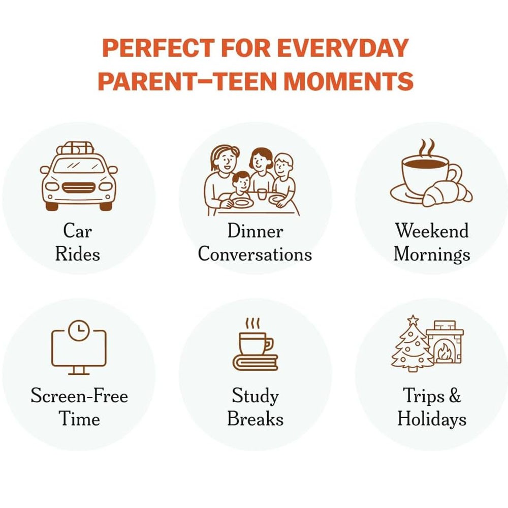 TALES Conversation Cards, Teens Edition, Fun Family Games for Teens,Game Nights
