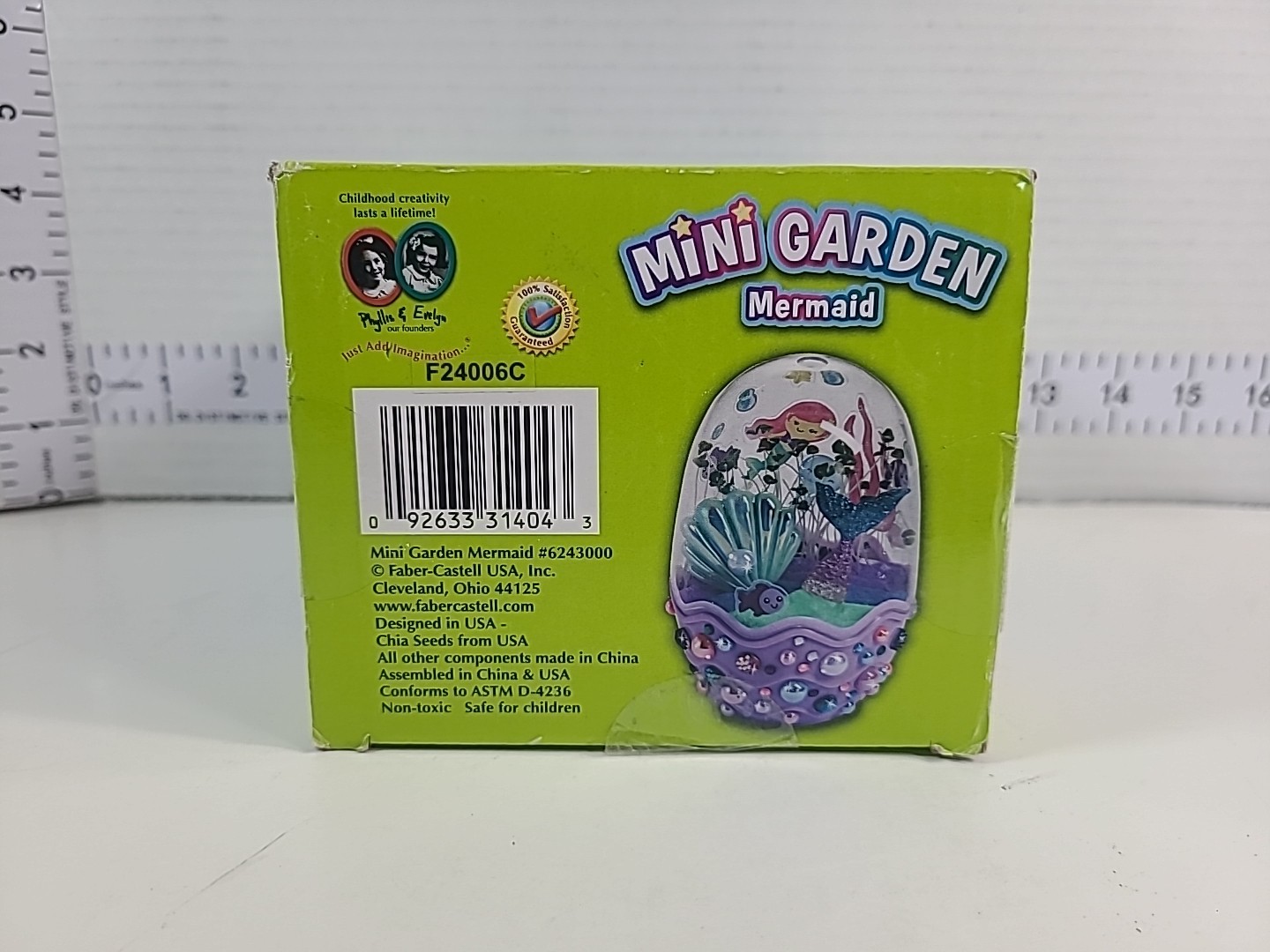 Mini Garden Mermaid Terrarium Creativity for Kids NEW