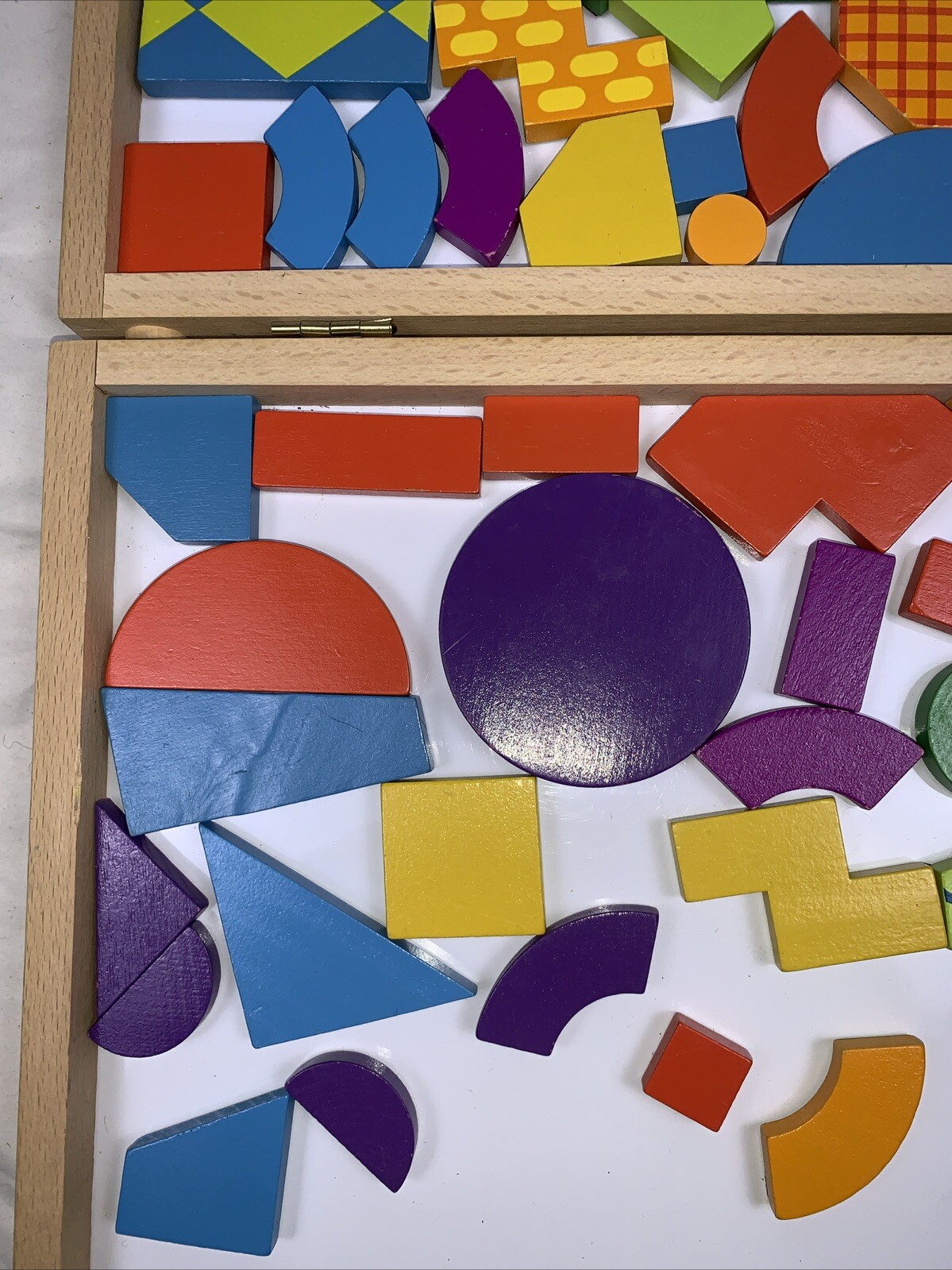 Imagination Magnets Creative Patterns 78 Magnetic Pcs Shapes 2010 Mindware