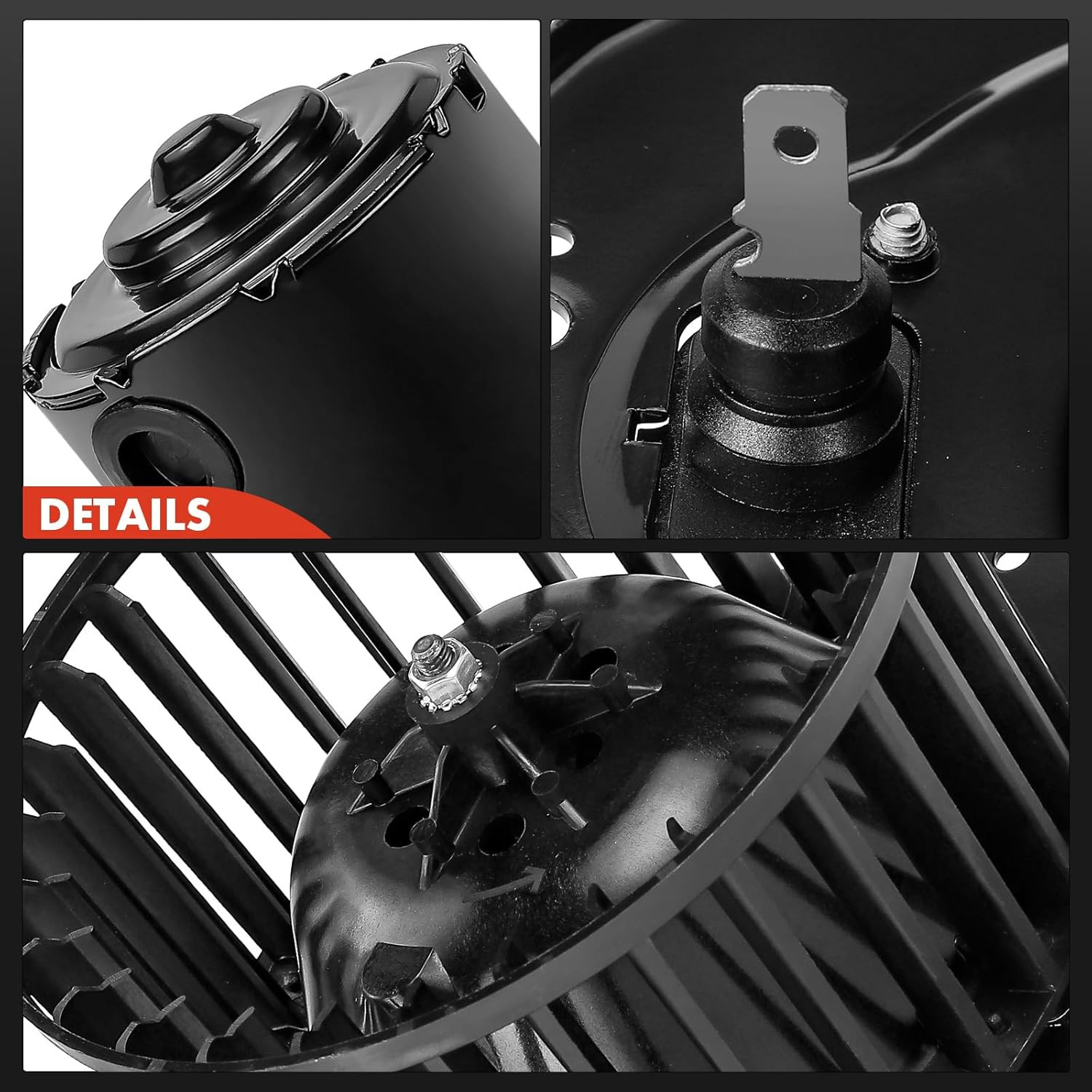 HVAC Heater Blower Motor Assembly Compatible with Chevrolet, GMC & Oldsmobile Ve