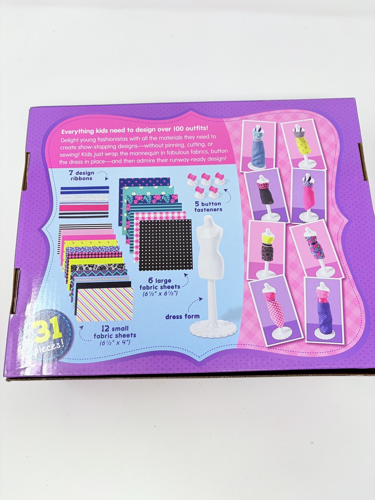 Lakeshore My First Fashion Designer Toy Kit Near Complete