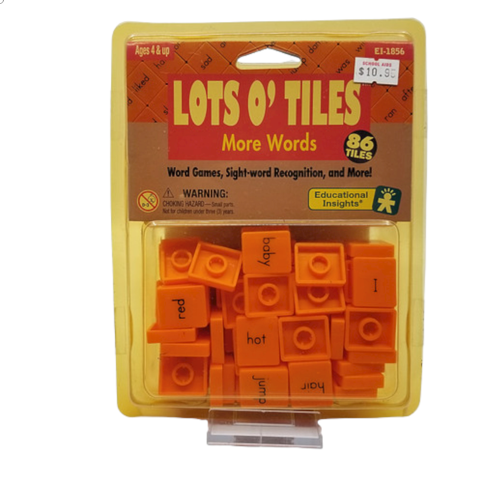 Educational Insights Lots O Tiles More Learning Sight Word Games 86 Tiles NEW