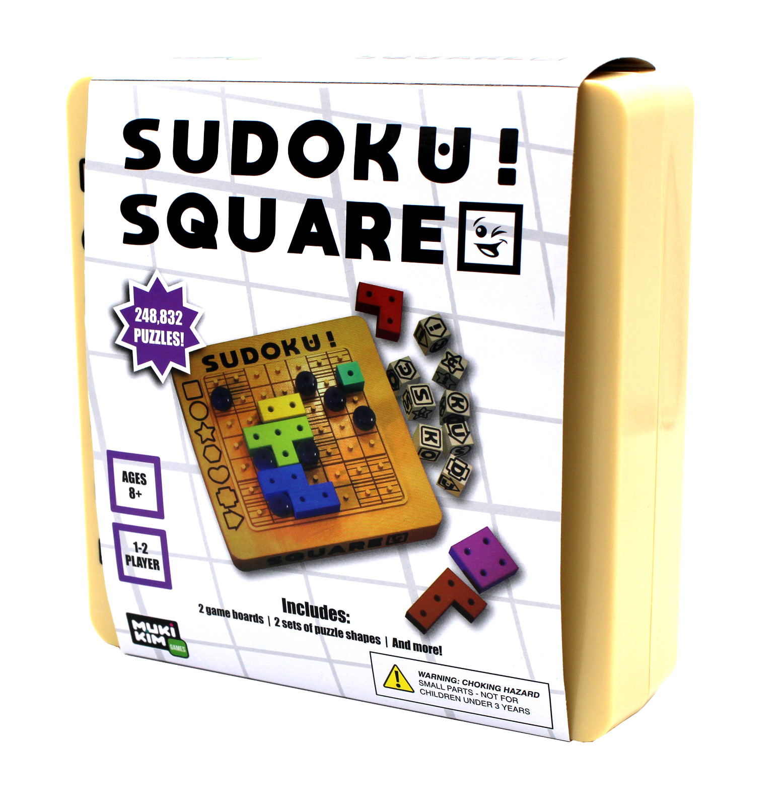 Sudoku Square – Sudoku Strategy with a Twist! 248,832 Solutions STEM Genius Game