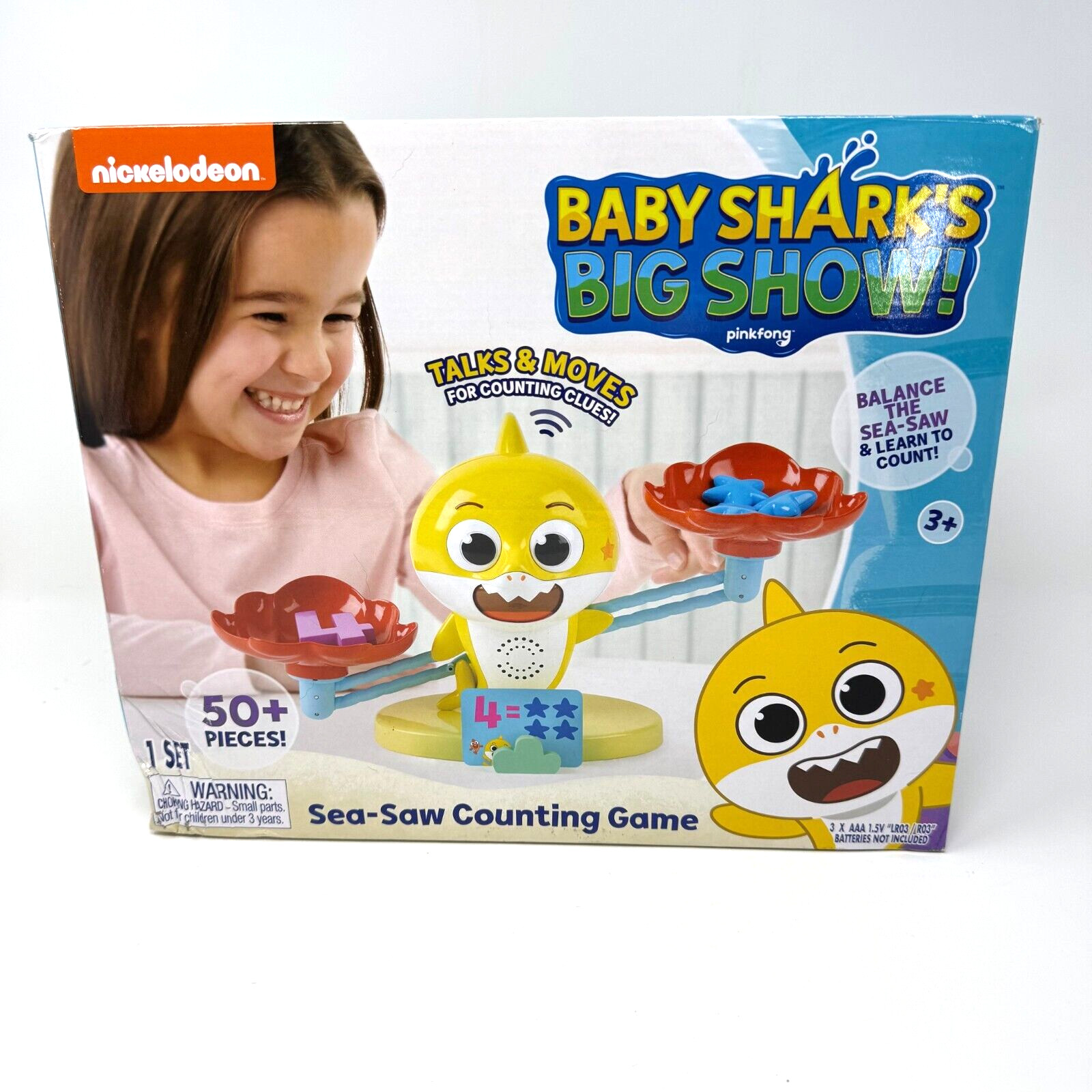 Nickelodeon Baby Shark’s Big Show Sea-Saw Counting Game Replacement Parts Set