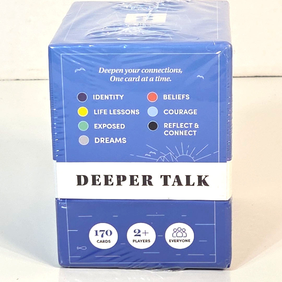 BestSelf Deeper Talk Icebreaker Series Card Game 170 Prompts New Sealed Box Gift