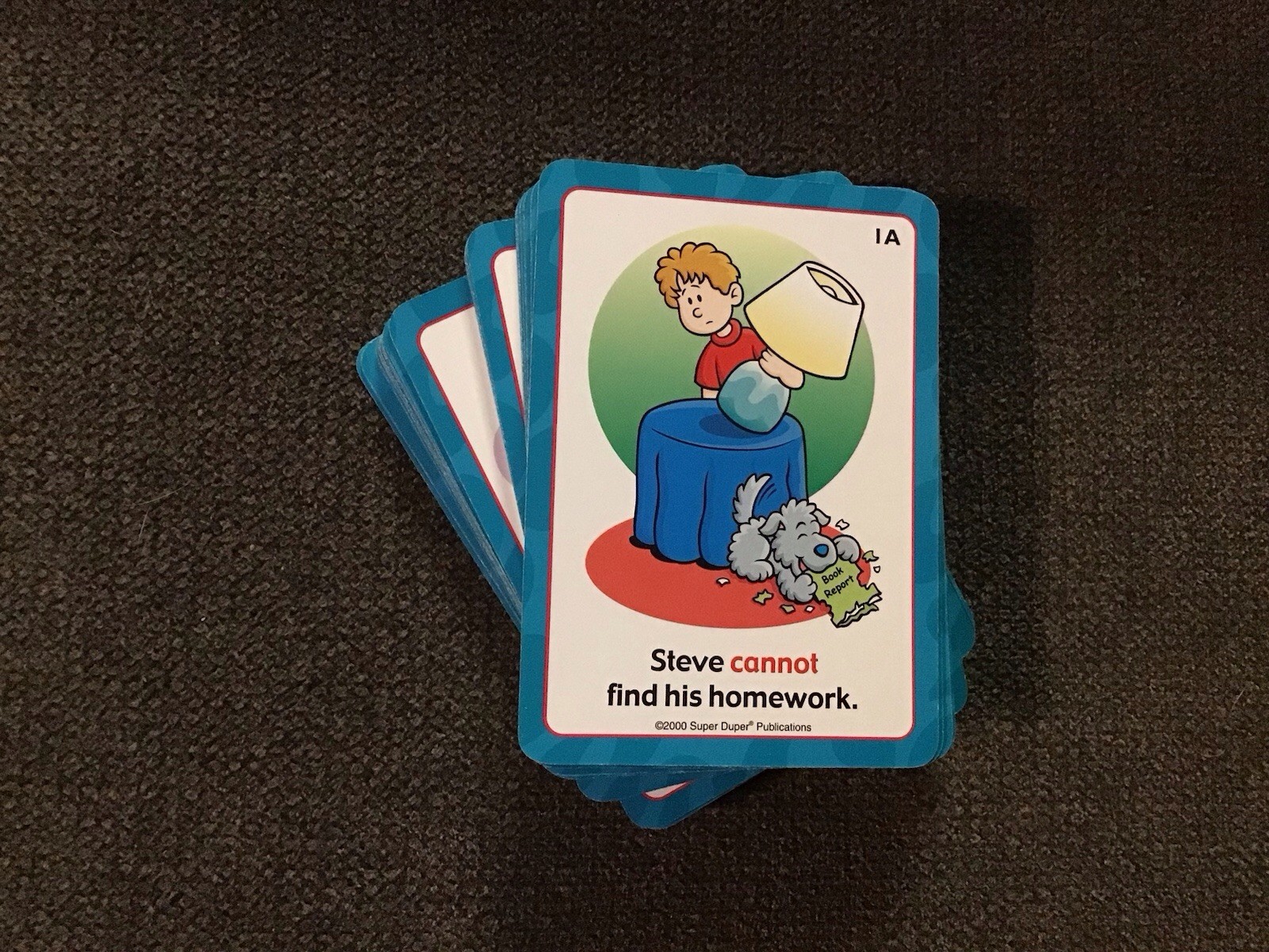 Super Duper Publications Contractions Complete Fun Deck FD-32 Cards Grades K-3