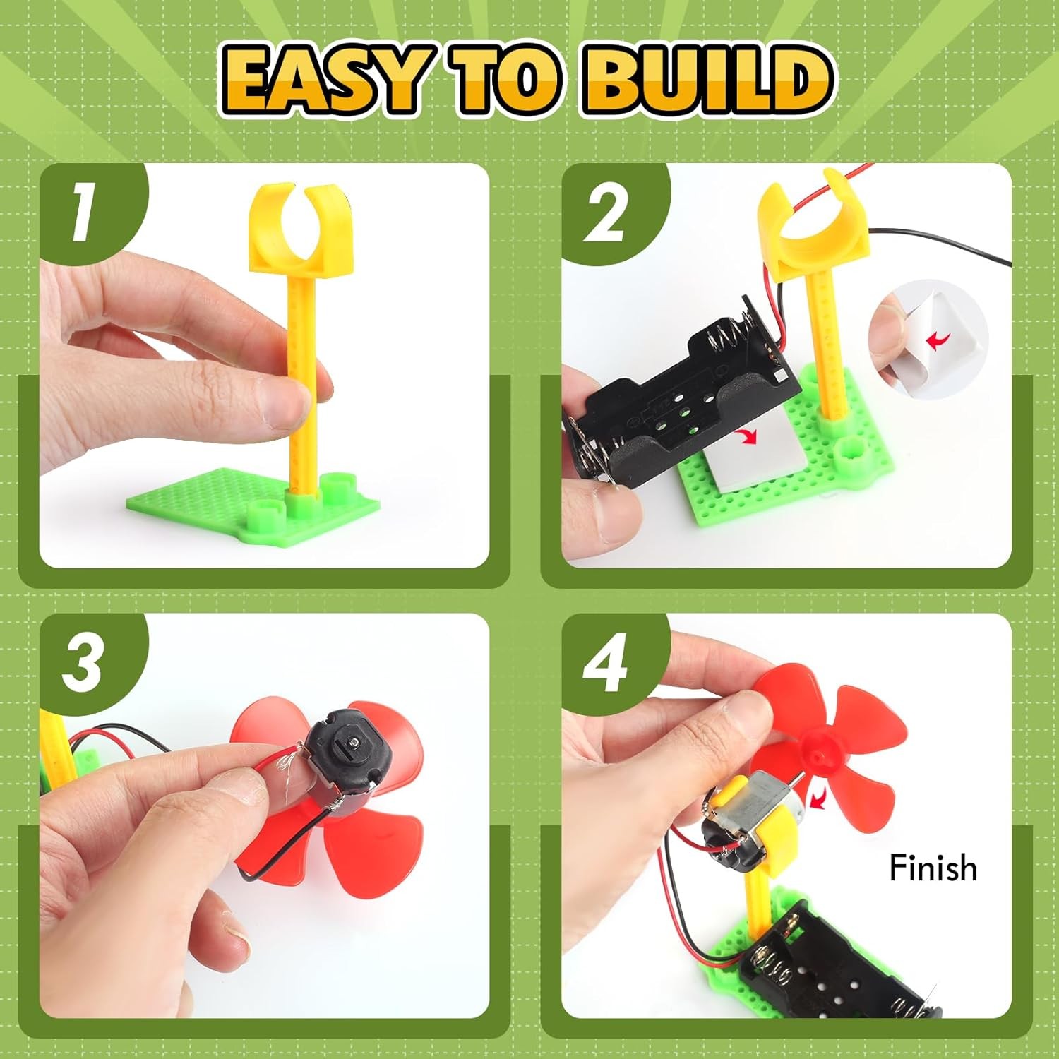 STEM 8 Pack Electric Circuit Kit for Kids Classroom STEAM Activities Crafts