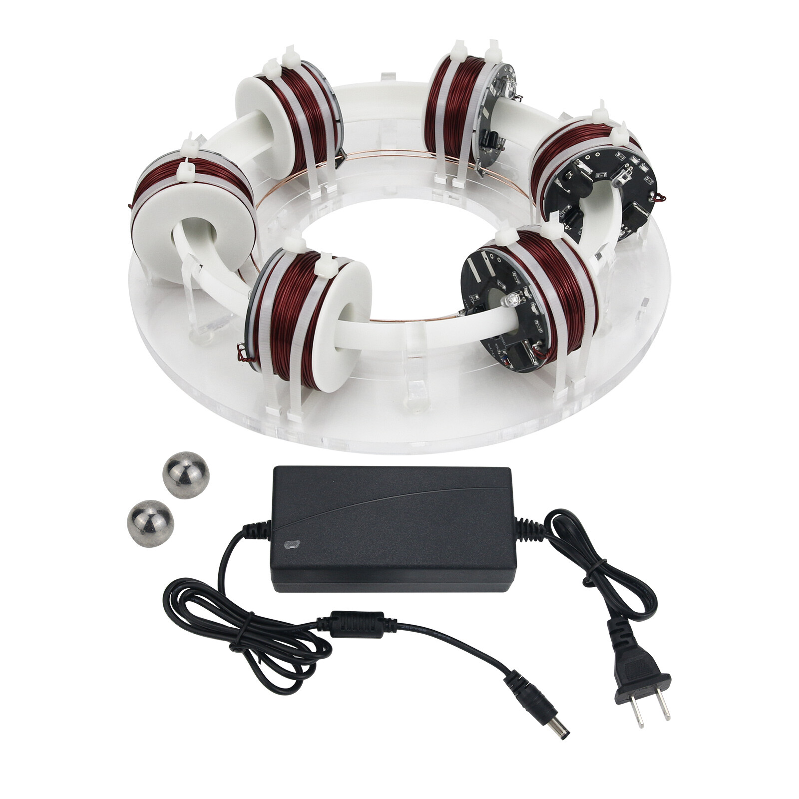 Ring Accelerator Unassembled Magnet Scientific Experiment Creative High-Tech Toy