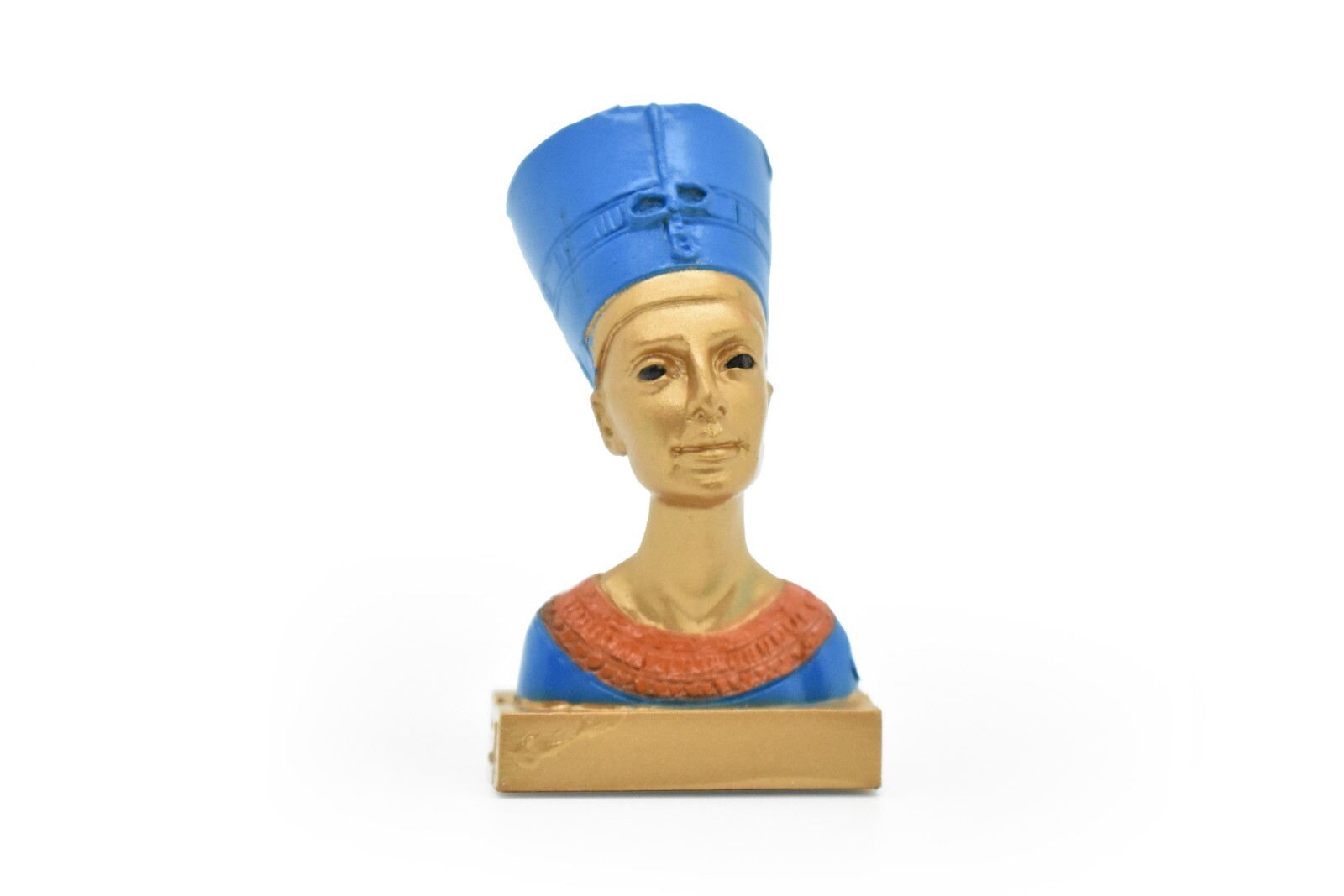 Queen Nefertiti, Ancient Egyptian Statue, Very Nice Plastic Reproduction 2″