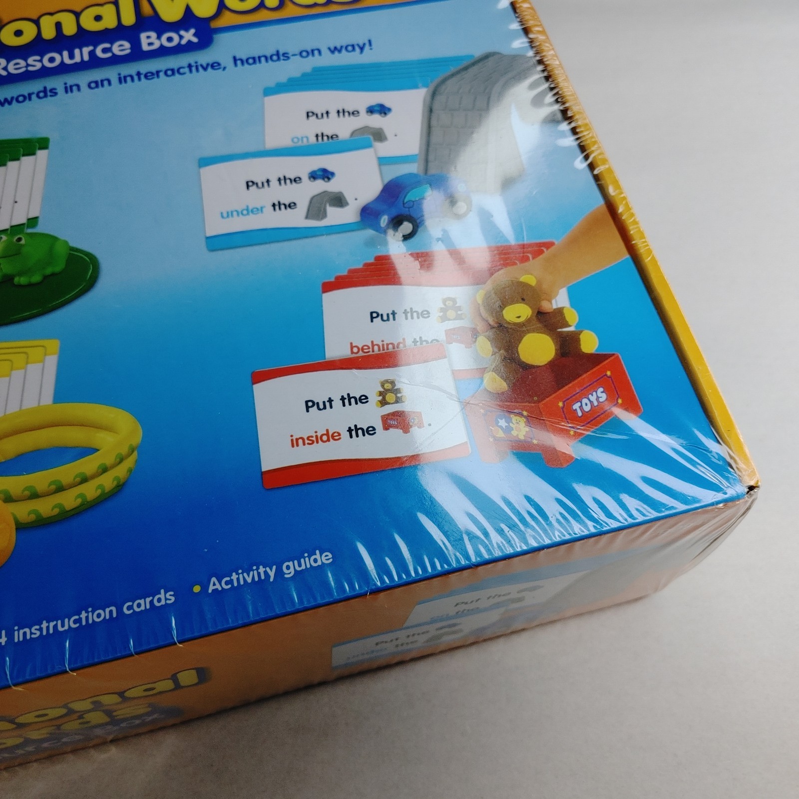 Lakeshore Positional Words Resource Box Ages 3+ PP949 Sealed (READ)