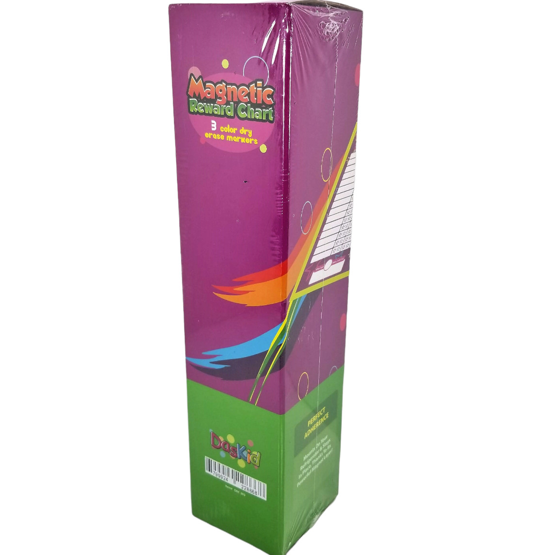 DasKids Magnetic Reward Behavior Chore Chart for One or Two Kids 17×13 w/Markers