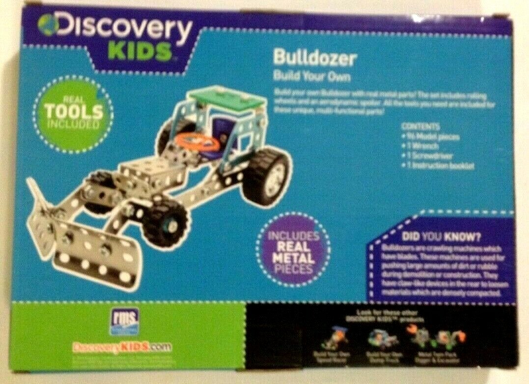 Discovery Kids Bulldozer new Build Your Own 2016 RMS International 8+