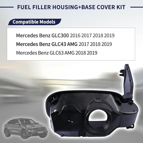 2536305902 Fuel Filler Housing Base Cover Kit Fuel Filler Neck Housing