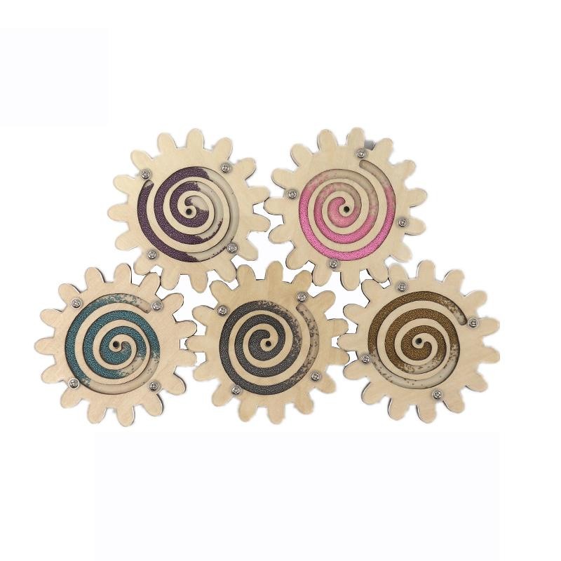 Montessori Wooden Key Lock Switch Toy Educational Early Learning Training Gift
