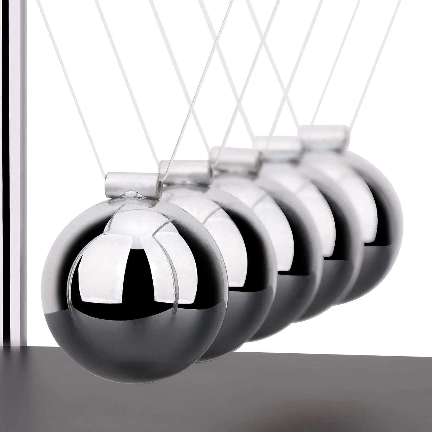 QLKUNLA Newtons Cradle Balance Balls Science Physics Gadget Desktop Decoration K