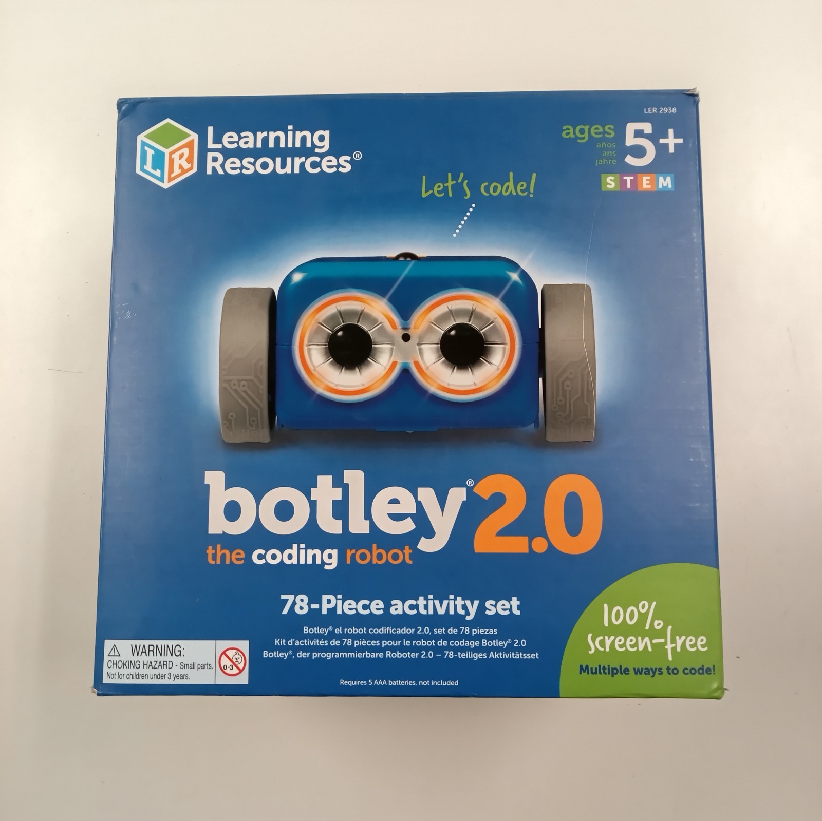 Botley 2.0 Coding Robot Activity Set Learning Resources With Extra Pieces!