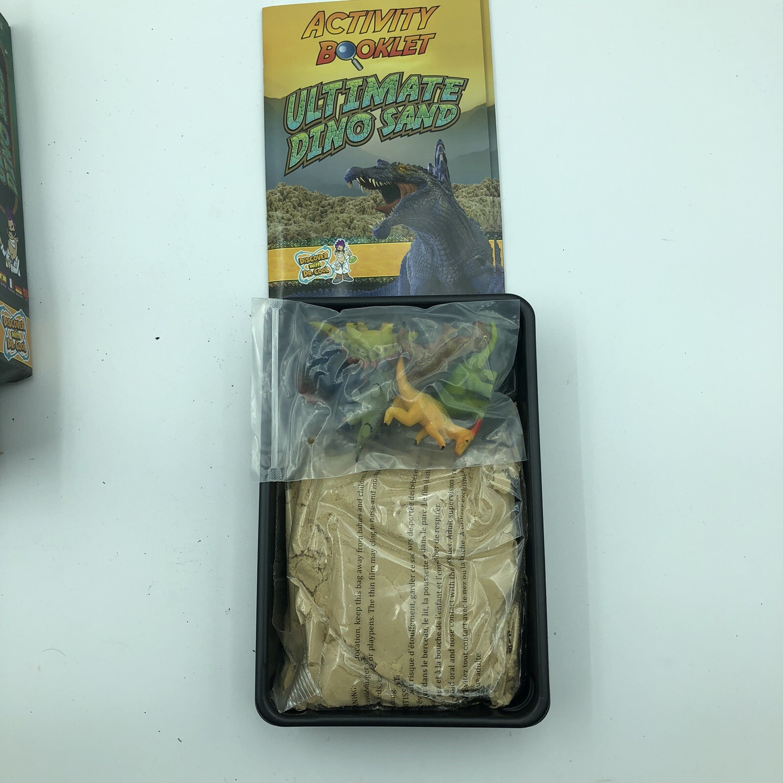 Discover with Dr Cool Ultimate Dino Sand 2 Pound Set Poop Fossil 2019 NEW