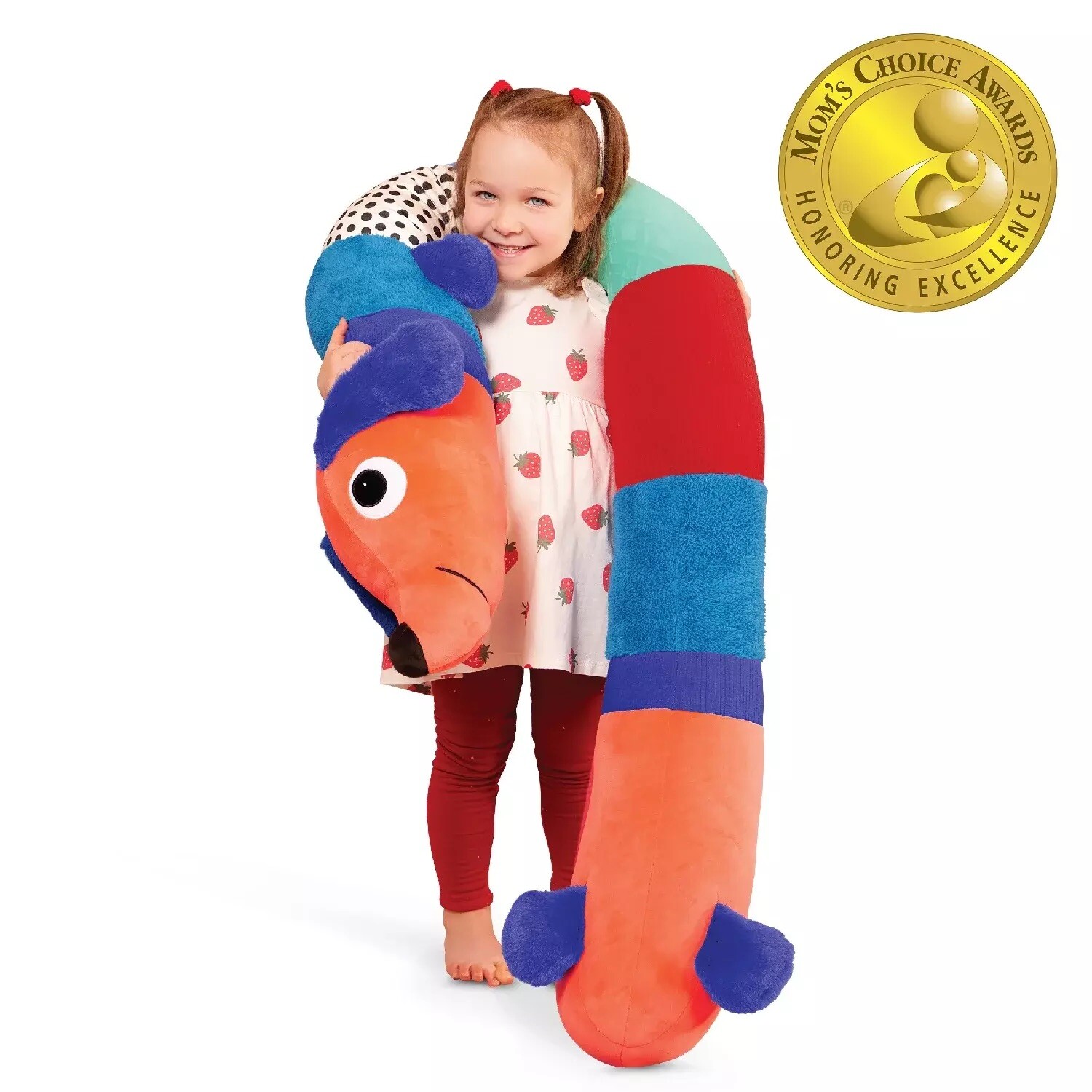 Battat Cuddle & Play Pup 6-FootLong Plush Puppy, Toddler and Preschool Toys 18m+