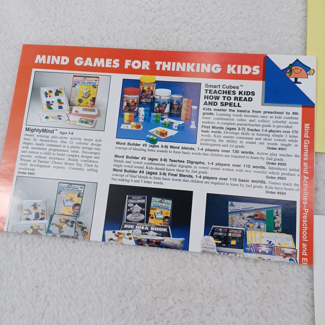 Super Mind Basic Edition Design Shapes Activity Puzzle Cards STEM Incomplete