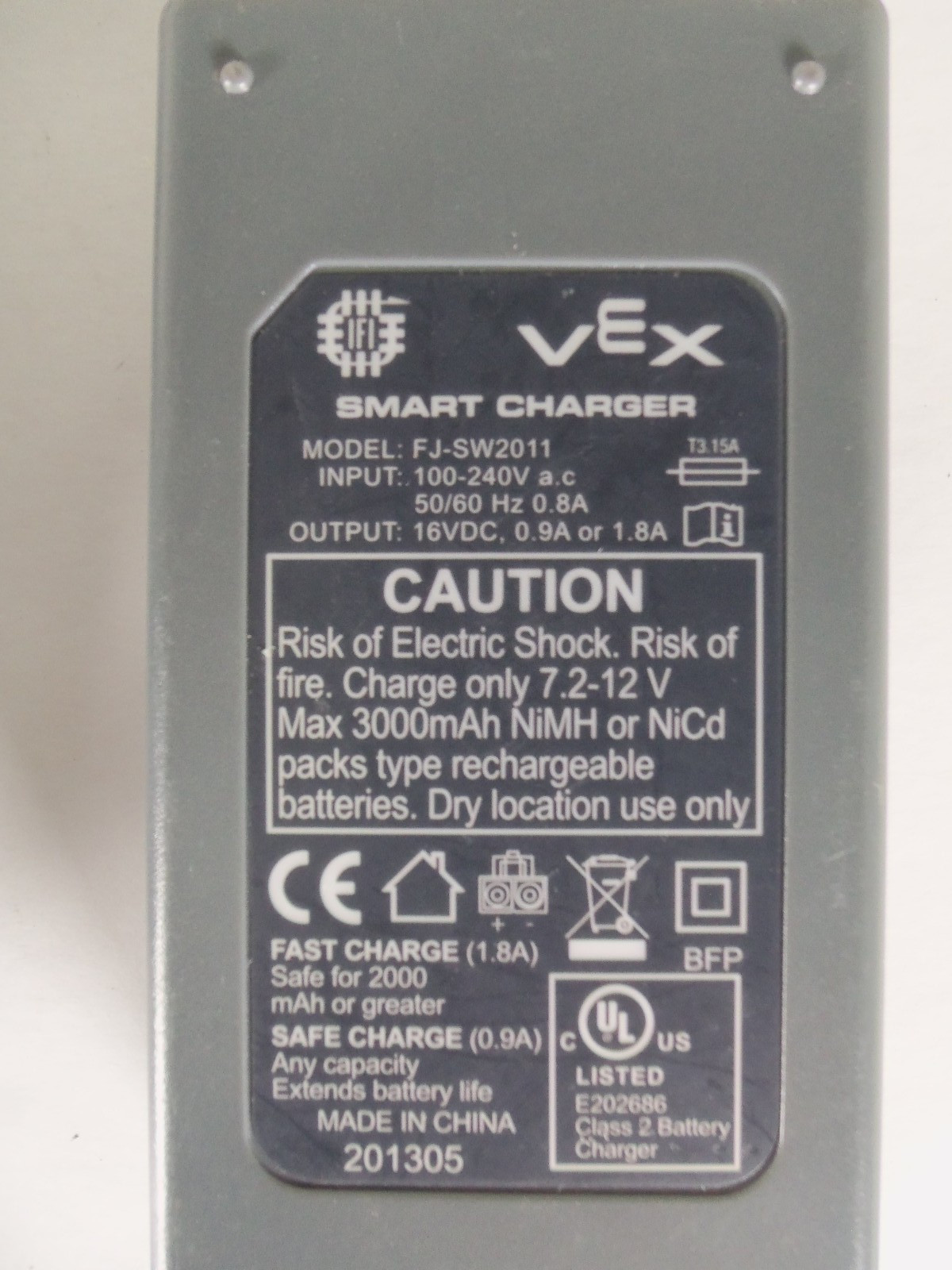 VEX Robotics Smart Charger Model FJ-SW2011 Lot of 3
