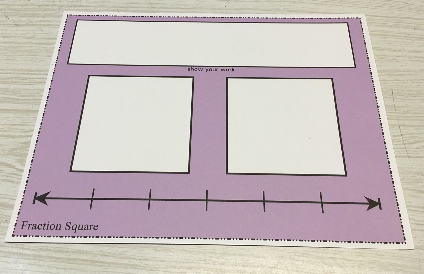 Write-On/Wipe-Off Fraction Circle And Square Math Mats (20) Classroom.set
