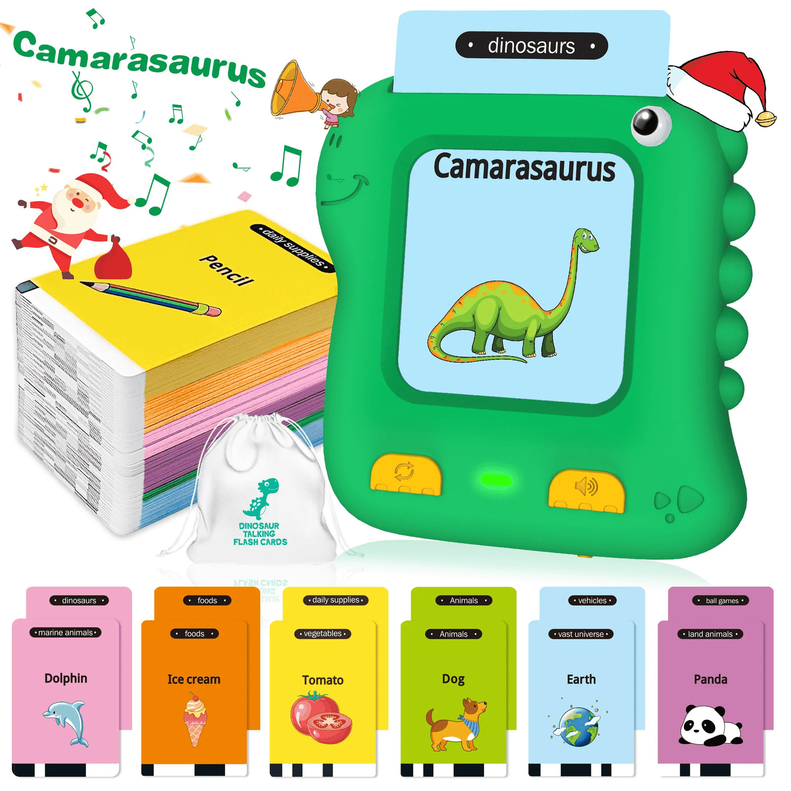 Talking Flash Cards Learning Toys, Educational Preschool Toys Toddlers Toys