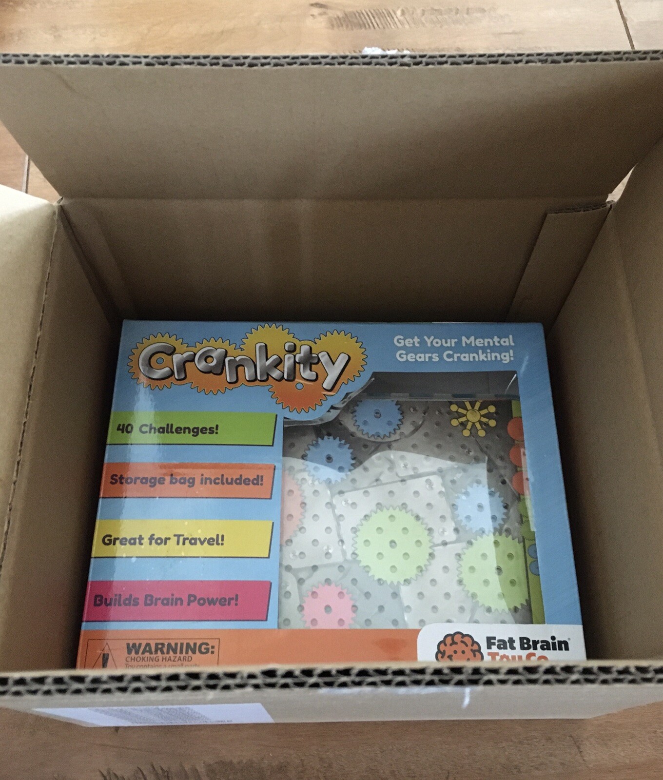 Toys Crankity Brainteaser Fat Brain 2156440