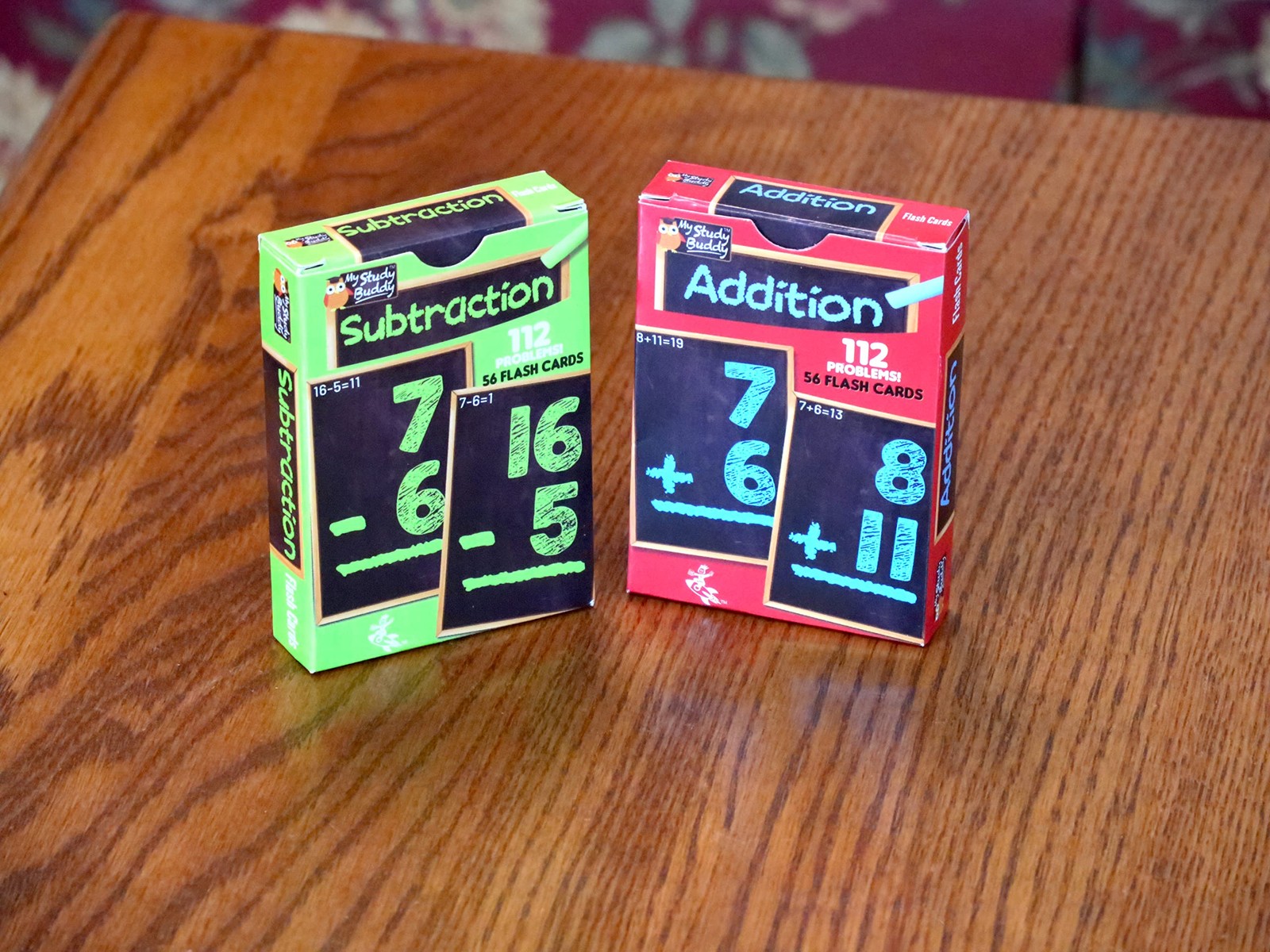 Math Flash Cards for Addition Subtraction – Grades 1-3 – 112 Cards