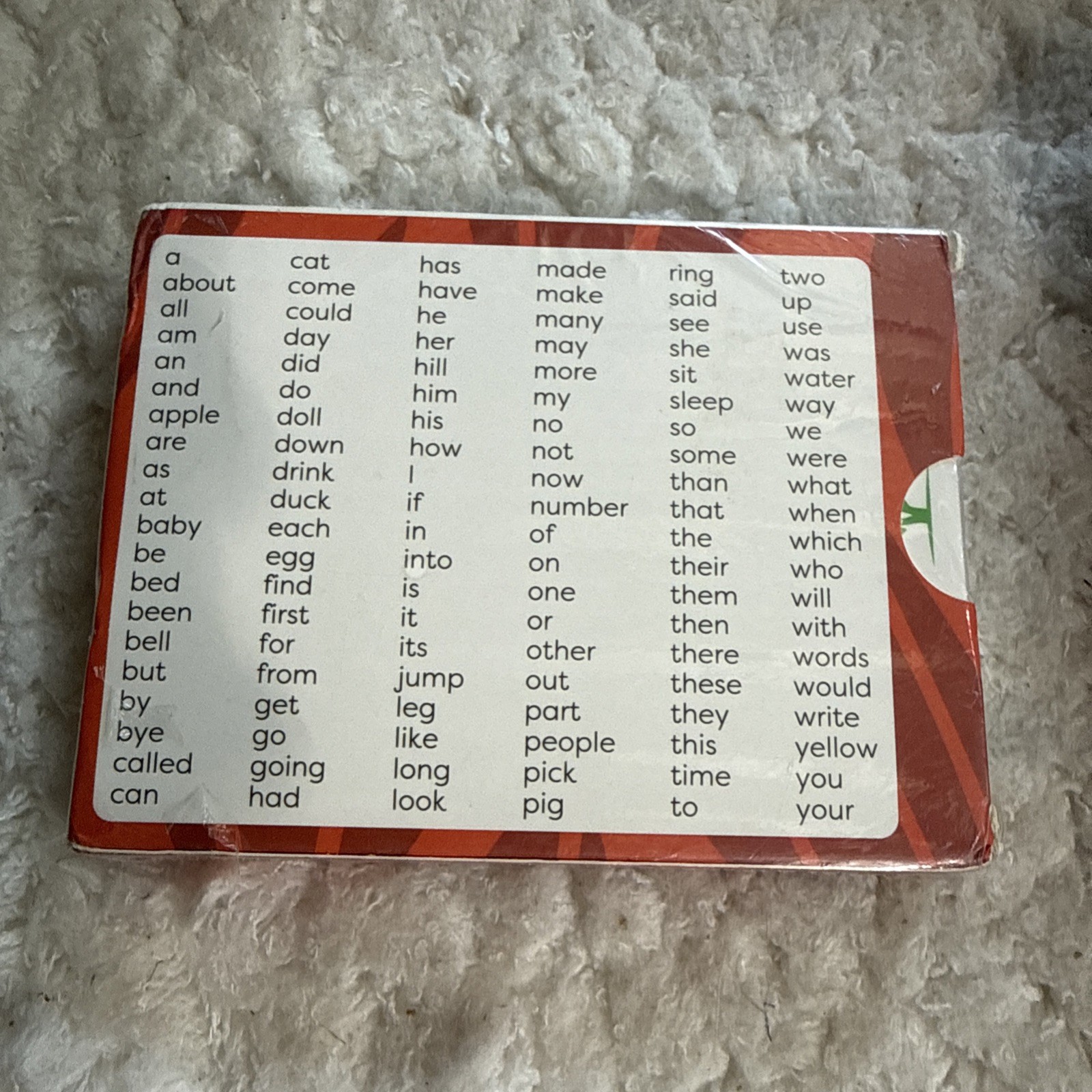 Sight Words Flash Cards Kindergarten – 120 High Frequency Words from Dolch’S and
