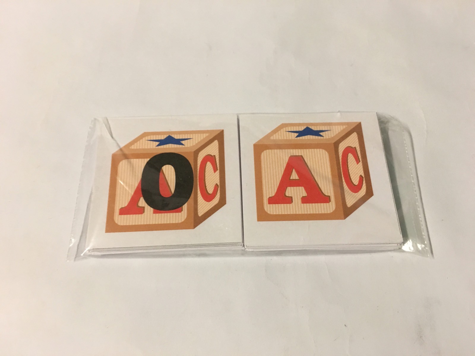 Building Blocks – Numbers 0-31 Pocket Chart – 36 Laminated Picture Cards