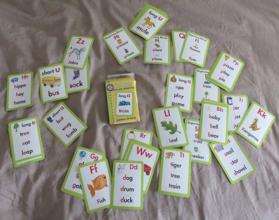 Big Mixed LOT Educational FLASH CARDS Addition Phonics 1st Words Division Teach