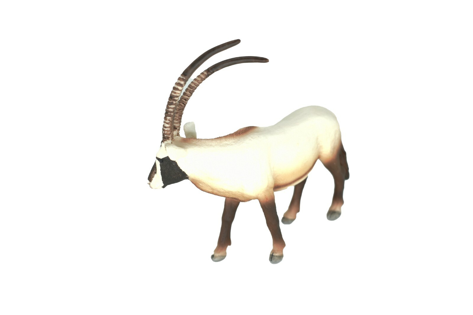 Oryx, Scimitar-horned, Plastic Toy Animal, Kids Gift, Realistic Figure 5″ M147