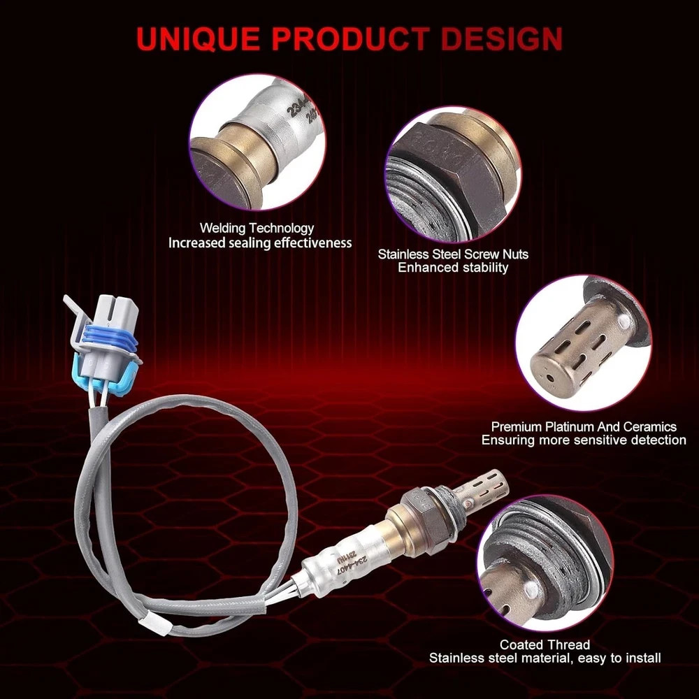 FIREMOTOO Pack of 4 O2 Oxygen Sensor Upstream 234-4669 and Downstream…