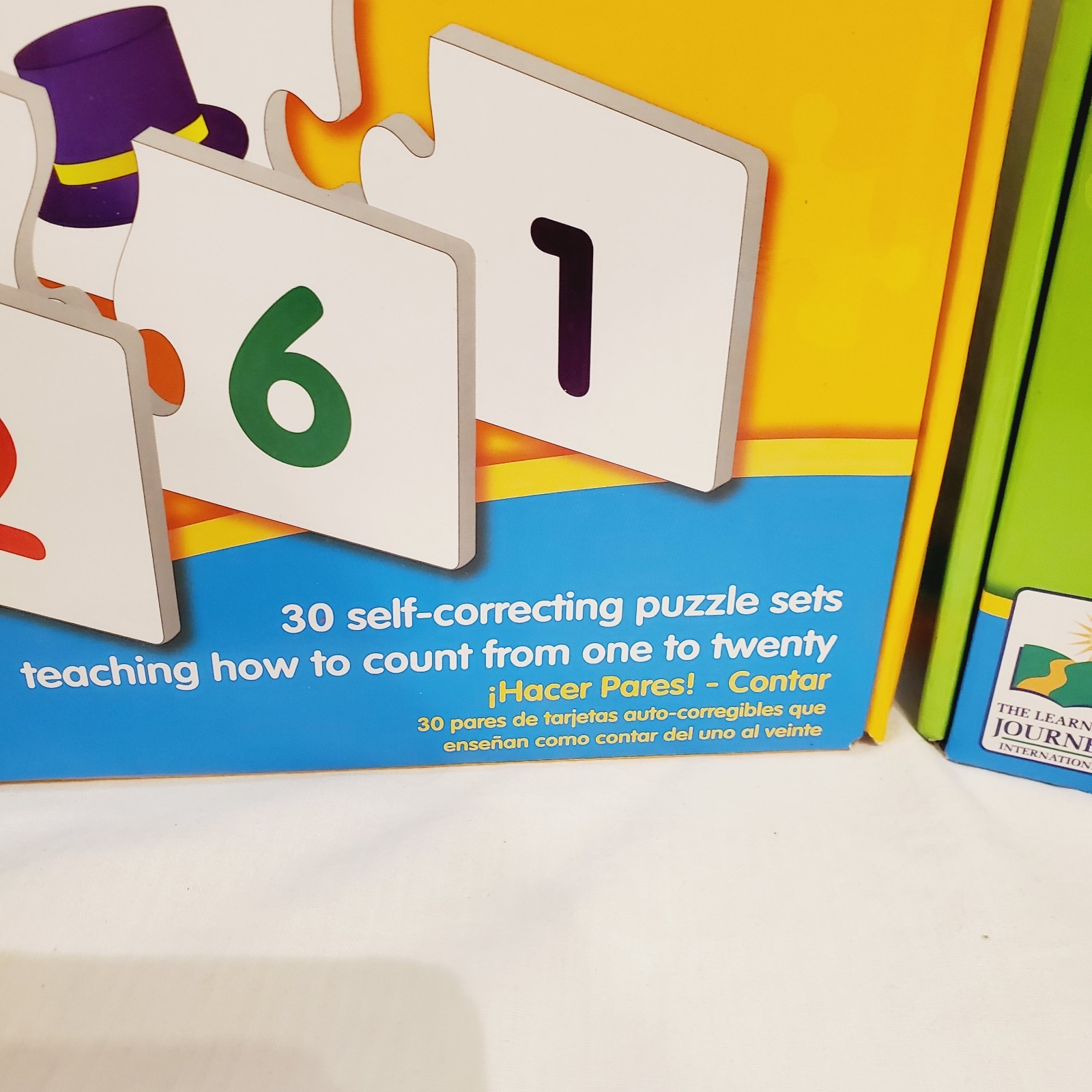 Match It! ABCs & Counting Box Set 26 pc and 30 pc Puzzle Sets Math Reading Skill