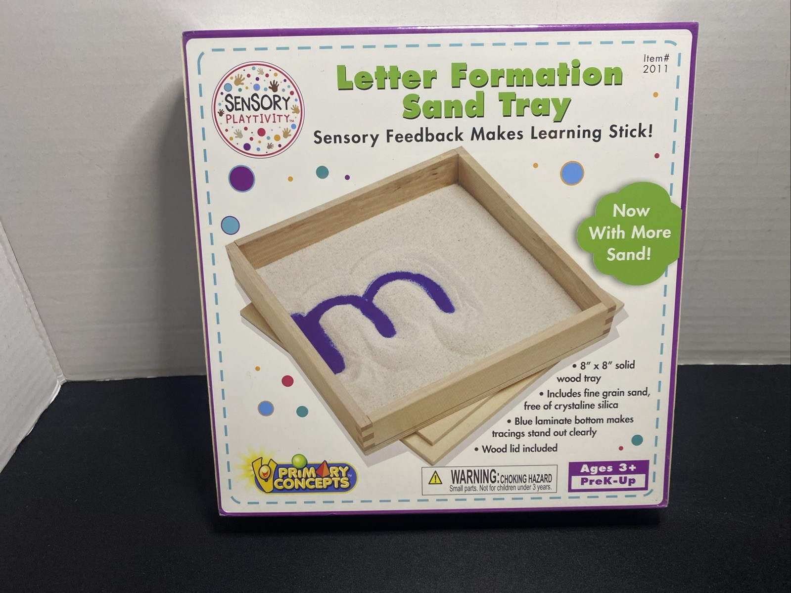 Primary Concepts Letter Formation Sand Tray Montessori Sensory Write Homeschool