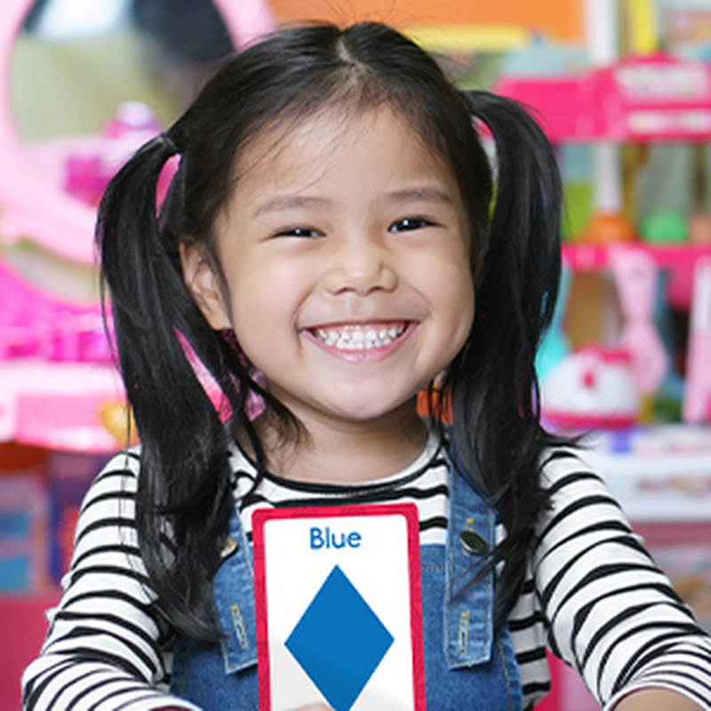 4-Pack Toddler Flash Cards – Alphabet Word Colors/Shapes Numbers Learning Age 4+