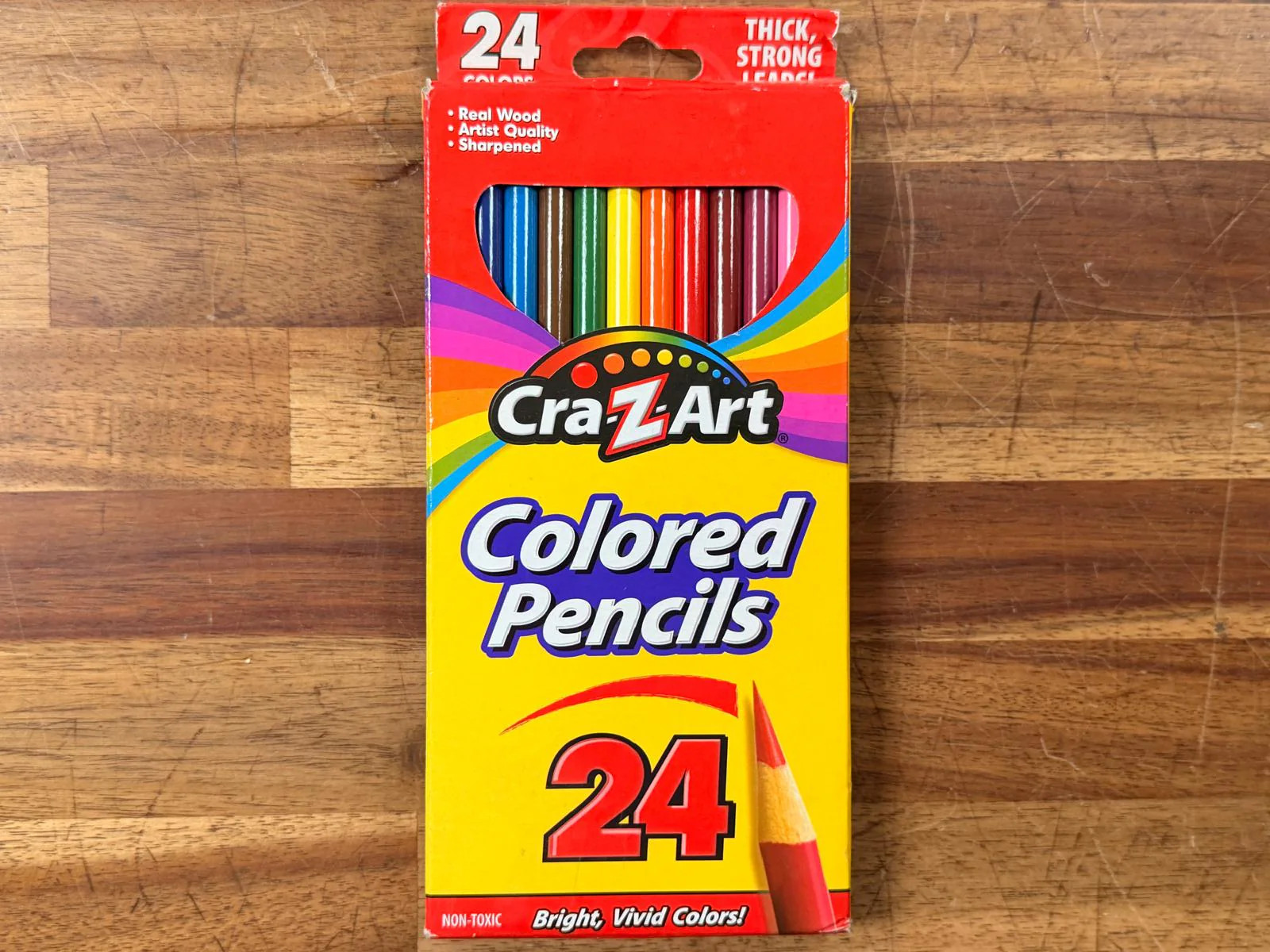 CraZArt Colord Pencils – 24ct