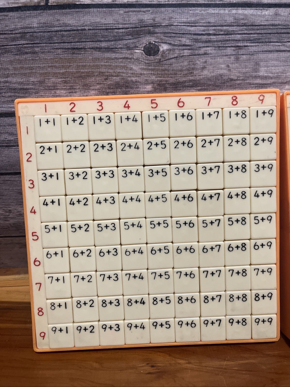 Vtg Push Down Addition & Subtraction Master Co. Counting Counters Made in Japan