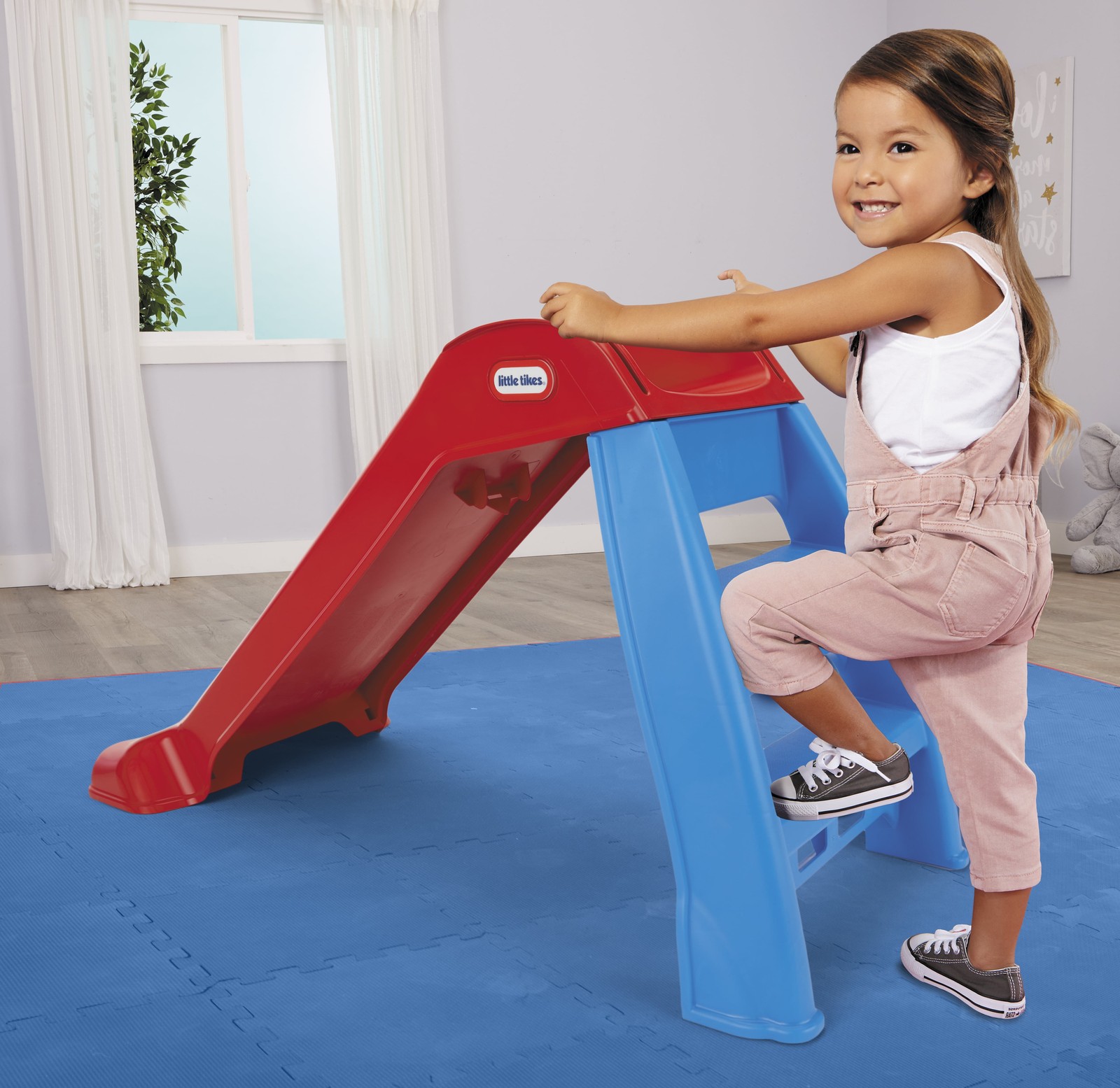 Little Tikes First Slide,Easy Set Up Playset,Indoor Outdoor Backyard,Toy for Kid
