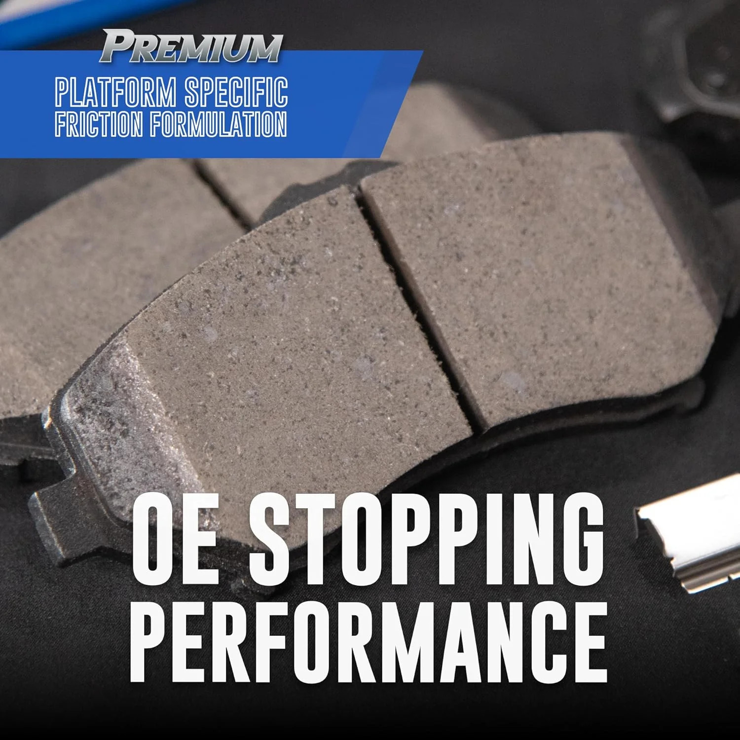 Bendix Premium SBC1363 Ceramic Front Brake Pads for select Cadillac Escalade, ES