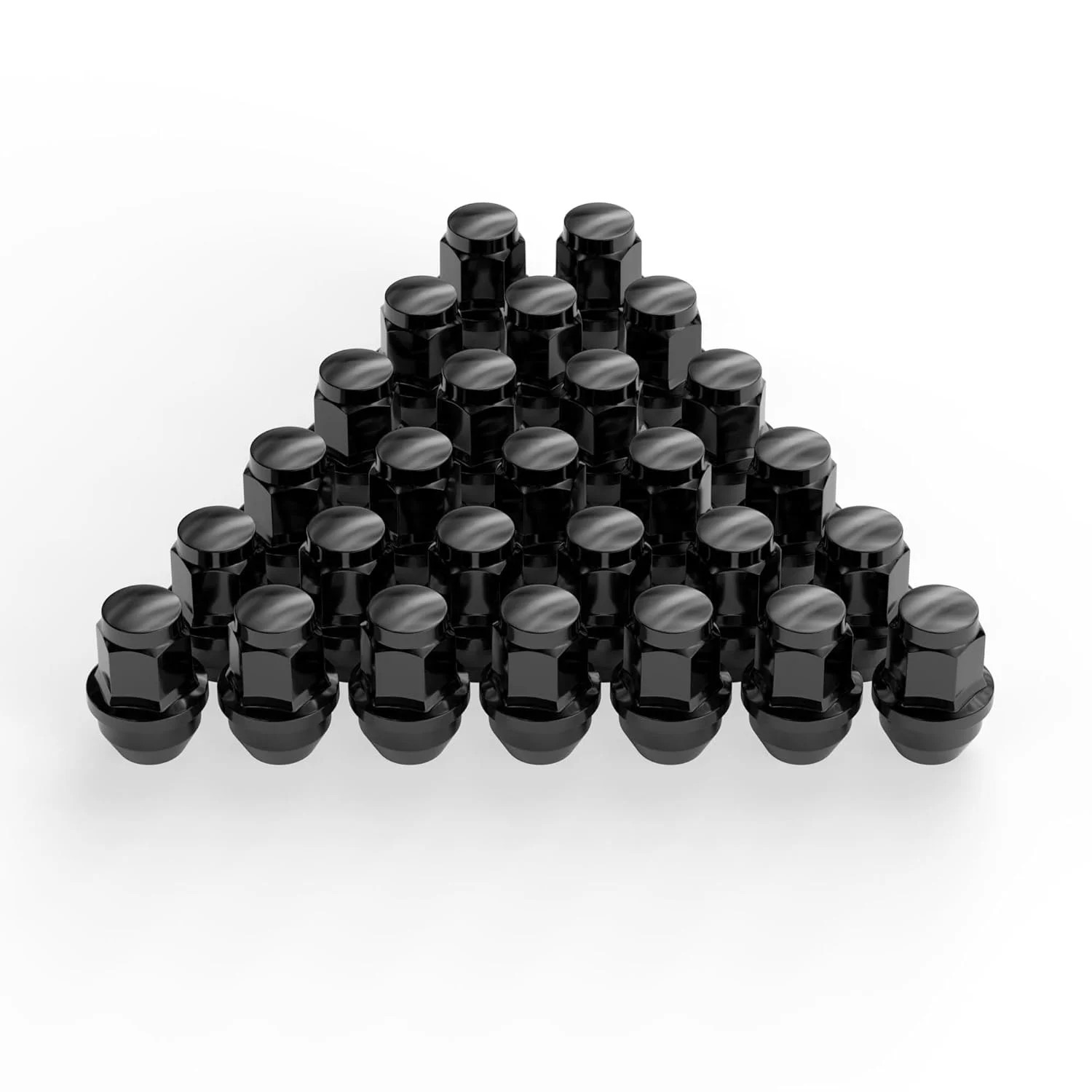 24pcs 14×1.5 OEM Black Lug Nuts for 2015-2025 F150/Expedition, M14x1.5 Factory S