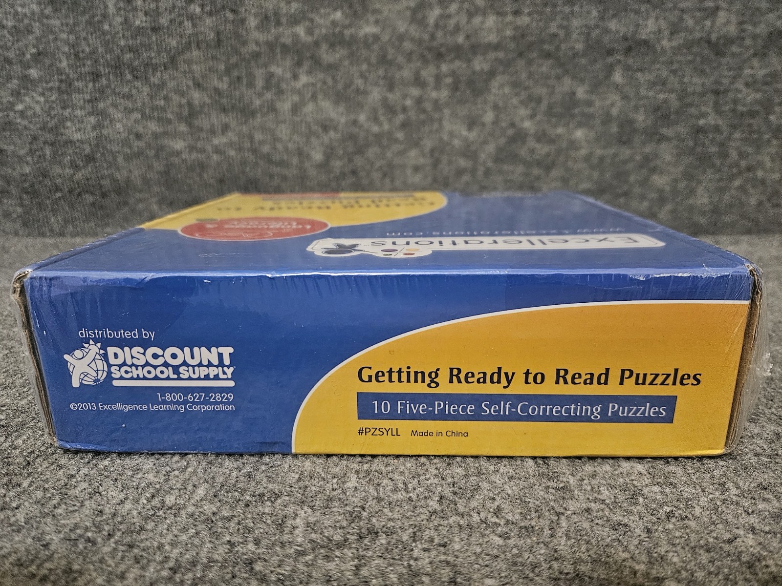 Excellerations GETTING READY TO READ PUZZLES Self Correcting Puzzles