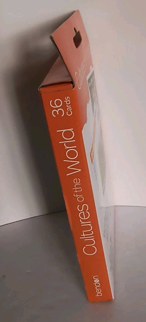 Cultures of the World (Bendon) 36 Flash Cards for Ages 6 & Up NEW! Free Shipping