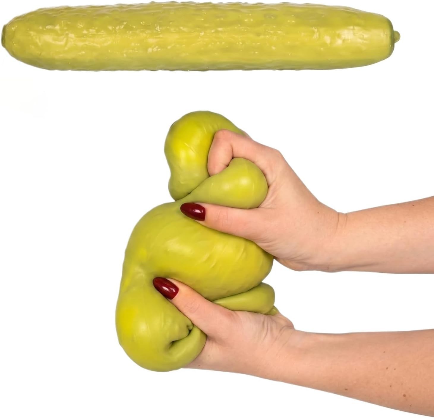 Pickle Squishy Jumbo Giant Cucumber Squeeze Toy Novelty Stress Relief Ball